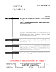 UNE-EN 60730-2-7:2012