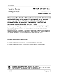 NBN EN ISO 6888-2/A1:2003