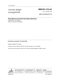 NBN EN 1570+A2:2009