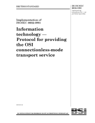 BS ISO/IEC 8602:1995