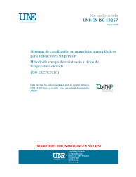 UNE-EN ISO 13257:2020