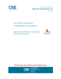 UNE-EN 12895:2016+A1:2020 (R2021)