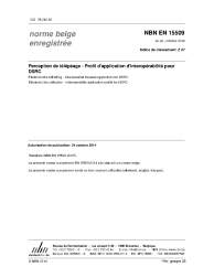 NBN EN 15509:2014