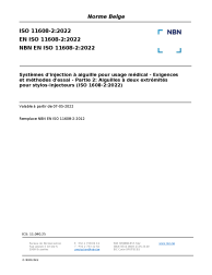 NBN EN ISO 11608-2:2022