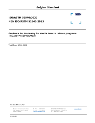 NBN ISO/ASTM 51940:2023