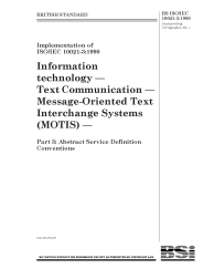 BS ISO/IEC 10021-3:1990