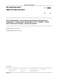 NBN EN 4165-024:2017