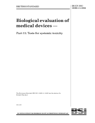 BS EN ISO 10993-11:1996