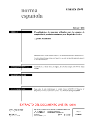 UNE-EN 13975:2003 (R2020)