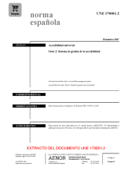 UNE 170001-2:2007 (R2015)