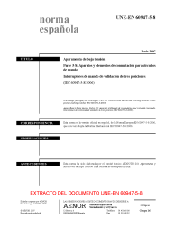 UNE-EN 60947-5-8:2007