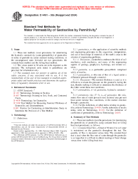 ASTM D4491-99a(2004) (R1999)