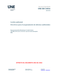 UNE-ISO 14016:2023