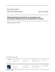 NBN EN 45556:2019