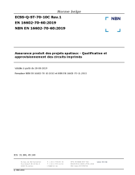 NBN EN 16602-70-60:2019