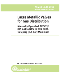 ASME B16.38-2012