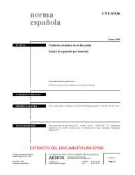 UNE 67036:1999 (R2021)