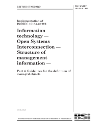 BS ISO/IEC 10165-4:1992