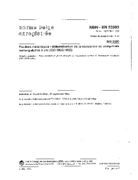 NBN EN 23995:1993