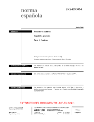 UNE-EN 352-1:2003 (R2014)