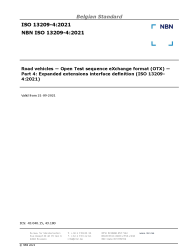 NBN ISO 13209-4:2021