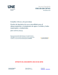 UNE-EN ISO 28765:2023