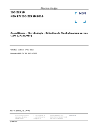 NBN EN ISO 22718:2016