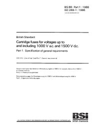 BS EN 60269-1:1994