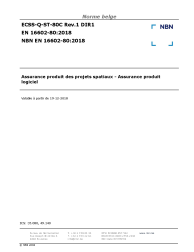 NBN EN 16602-80:2018