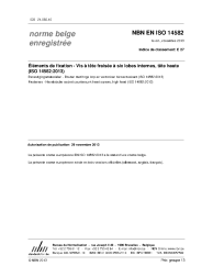 NBN EN ISO 14582:2013