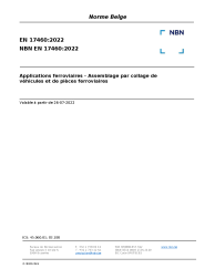 NBN EN 17460:2022