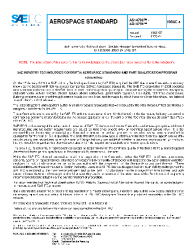 SAE AS 14700-4:1979-01-01