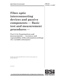 BS EN 61300-3-14:2007