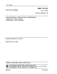 NBN T 52-707:2004