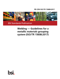 PD CEN ISO/TR 15608:2017
