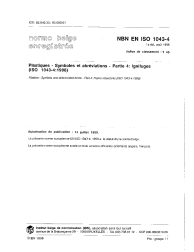 NBN EN ISO 1043-4:1999