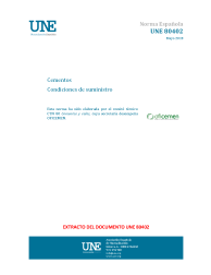 UNE 80402:2018