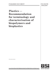 PD CEN/TR 15932:2010