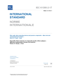 IEC 61300-2-17:2010