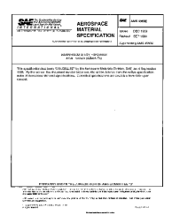 SAE AMS 4360E:1996-09-01