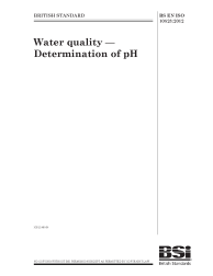 BS EN ISO 10523:2012