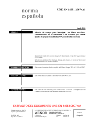 UNE-EN 14651:2007+A1:2008 (R2017)