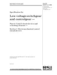 BS EN 60947-5-1:1992