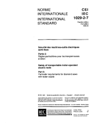 IEC 61029-2-7:1993