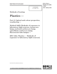 BS 2782-5:Method 540B:1982