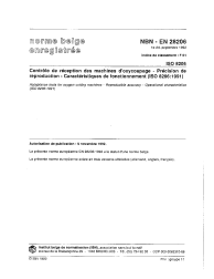 NBN EN 28206:1992