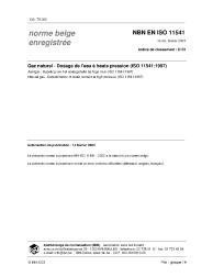 NBN EN ISO 11541:2003