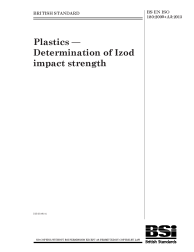 BS EN ISO 180:2000+A2:2013