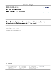 NBN EN ISO 17130:2021