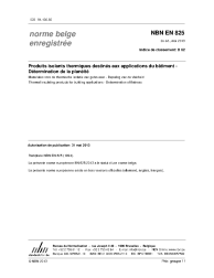 NBN EN 825:2013